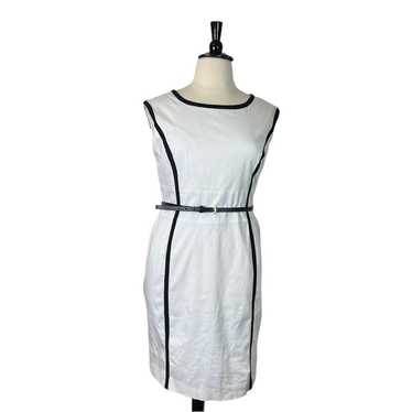 Jones Studio Sheath Dress Round Neck Sleeveless W… - image 1