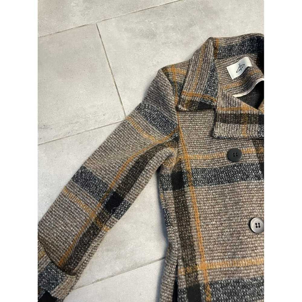 Non Signé / Unsigned Wool peacoat - image 7