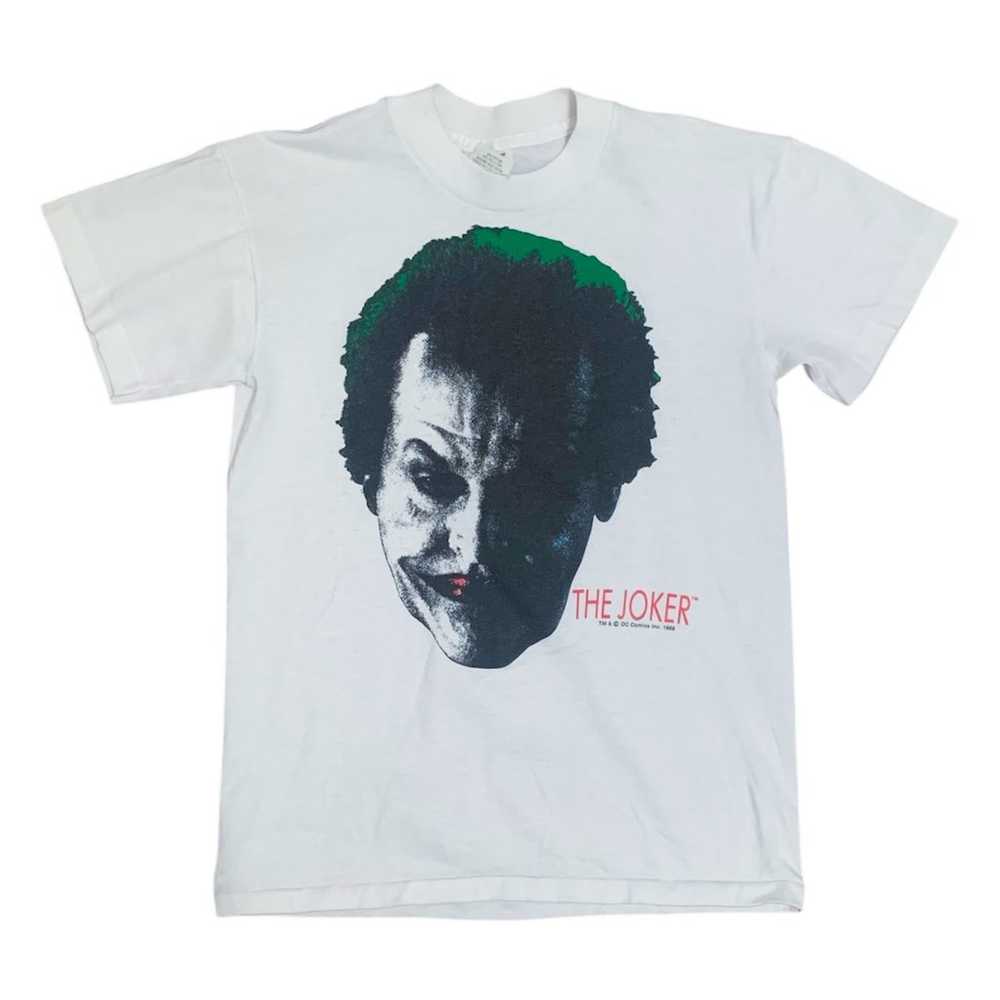 Vintage 1989 Rare DC Comics The Joker Graphic T-S… - image 1