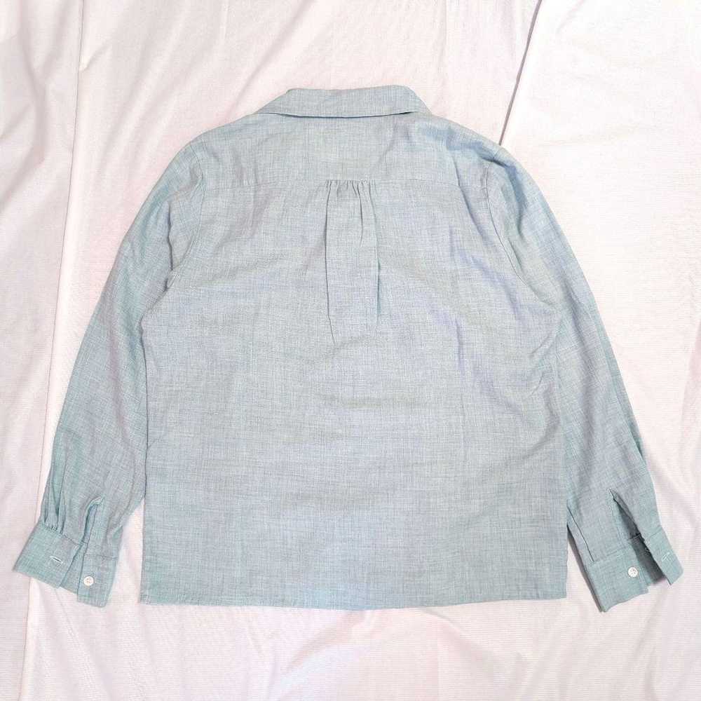 【Paul Stuart】Rare 80s Cotton × Wool Flannel Bow T… - image 4