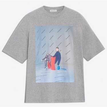 Balenciaga balenciaga t shirt print Gem