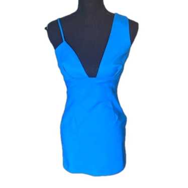 Superdown Eleanor Mini Dress Electric Blue