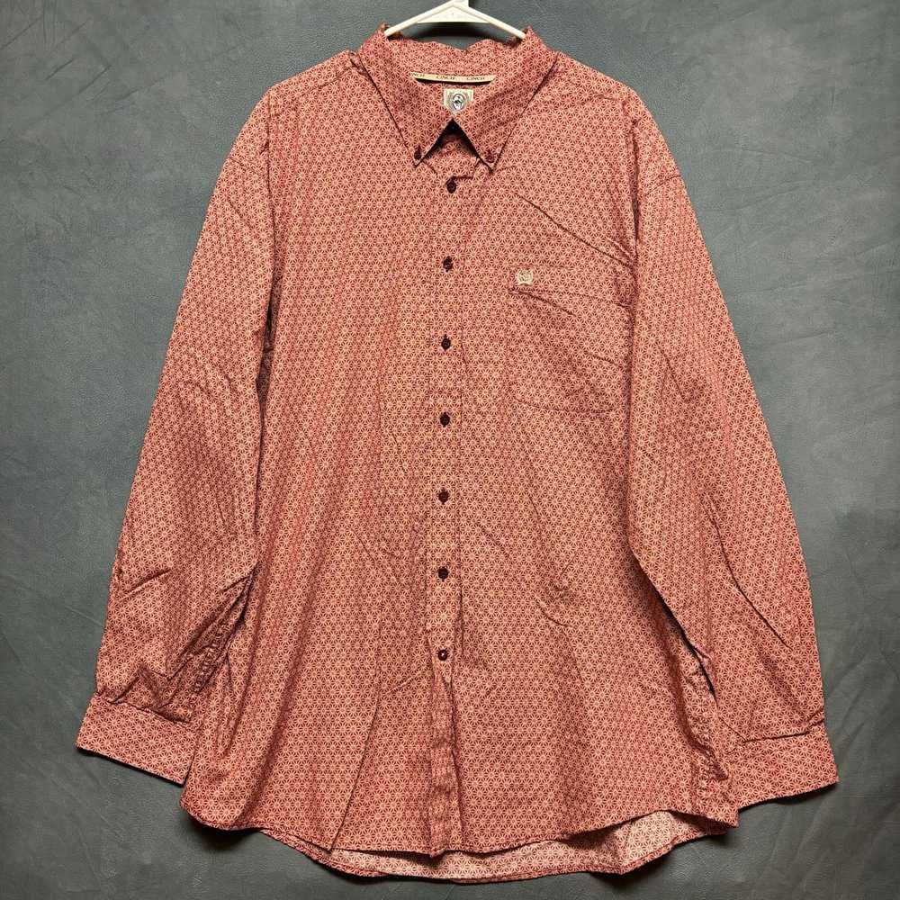 Cinch Cinch Western Shirt XXL Long Sleeve Button … - image 1