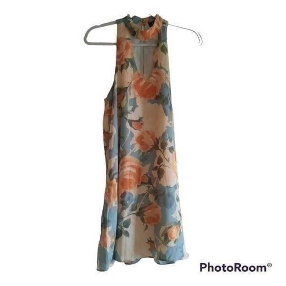 Lulu's Part of Your World Dusty Sage Floral Print… - image 1