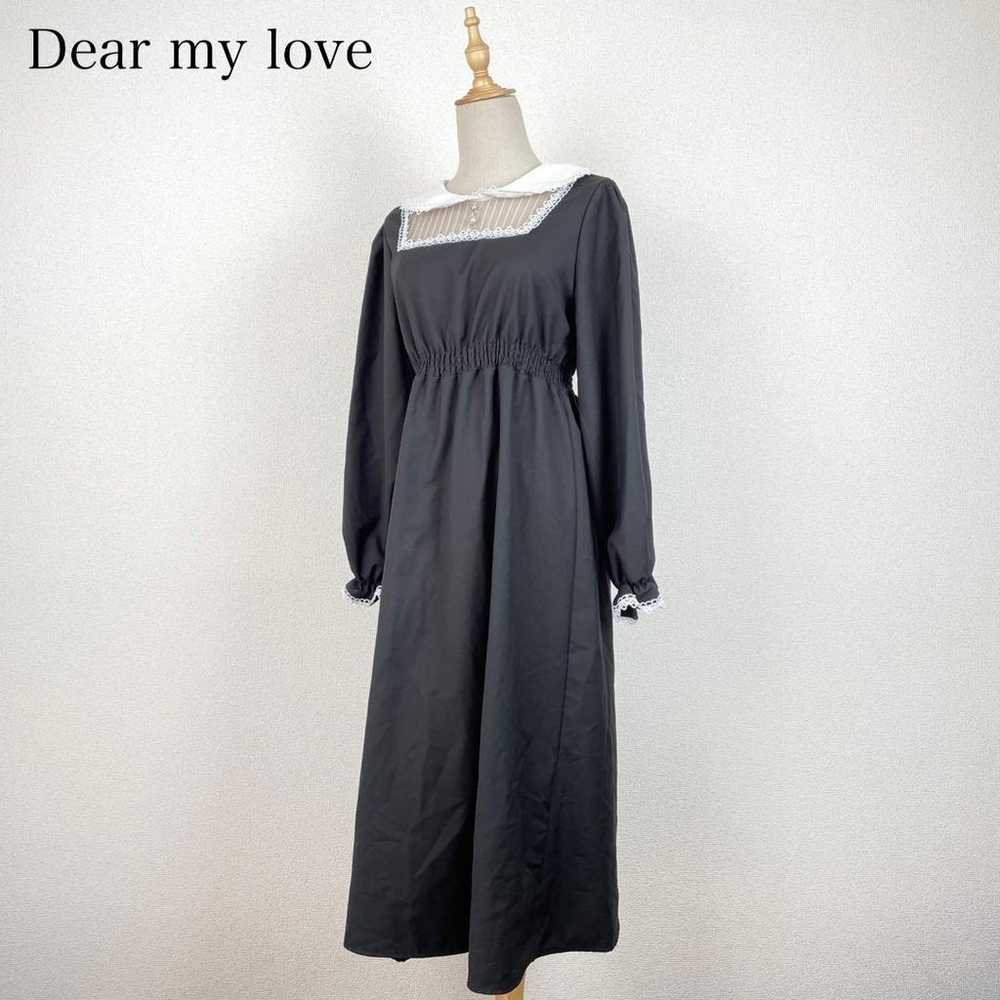 Dear my love, rose lace design dress plus size - image 1