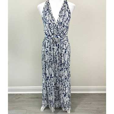 Donna Ricco Women's 100% Silk Maxi Dress Measures… - image 1