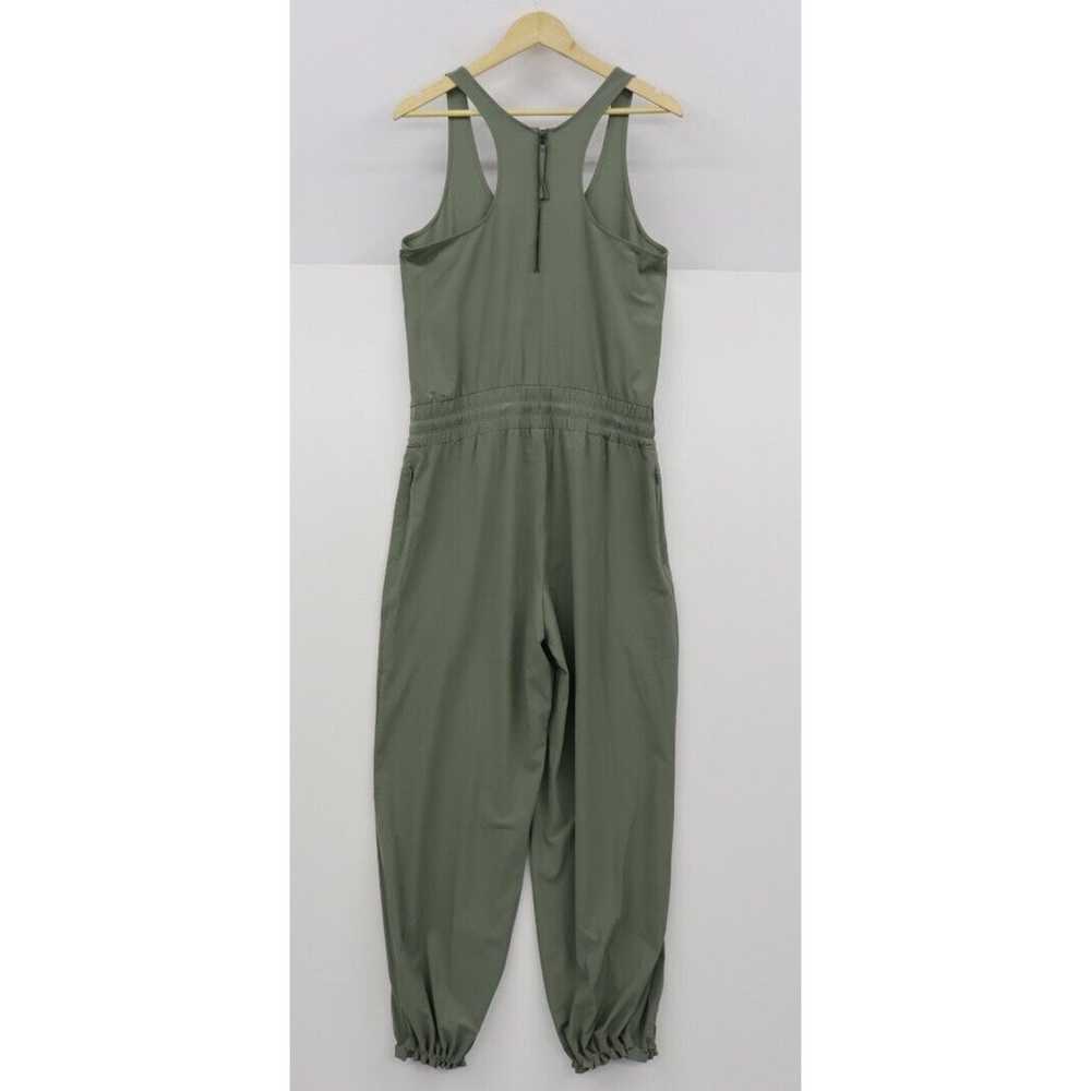 Athleta Revive Jumpsuit Laurel Olive Green Size 6… - image 11