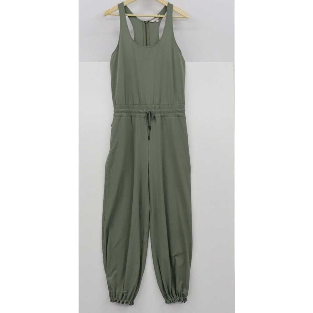 Athleta Revive Jumpsuit Laurel Olive Green Size 6… - image 6