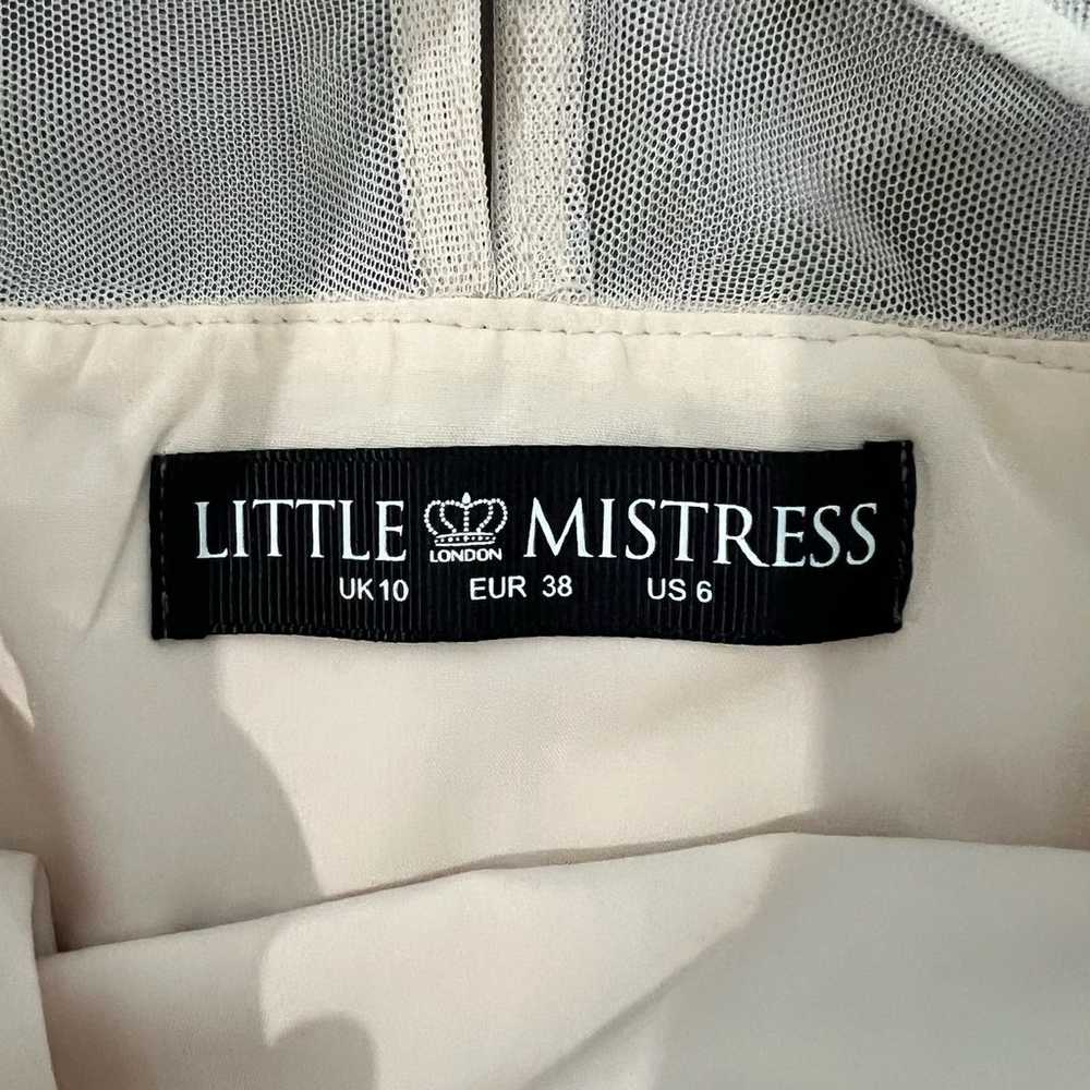 Little Mistress Cream Red Pink Embroidered Flower… - image 8