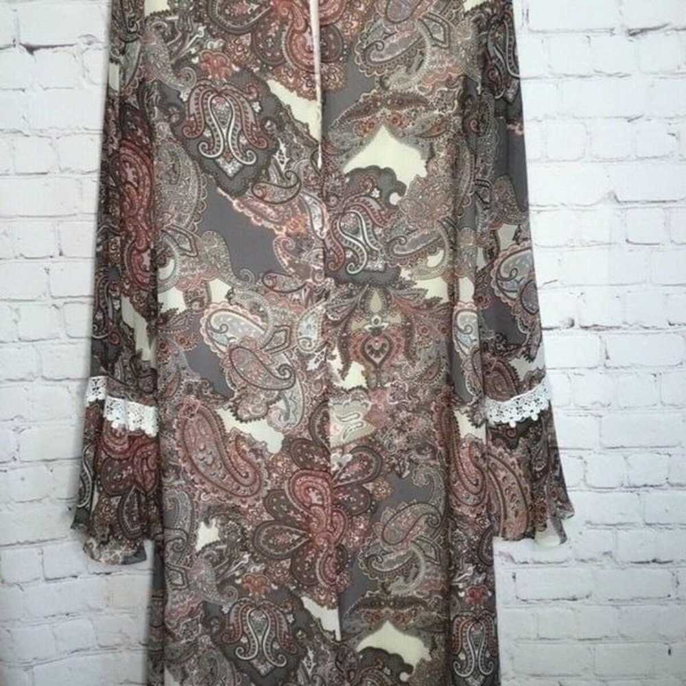 NWOT Slny Fashions Summer Women's Paisley Print L… - image 10