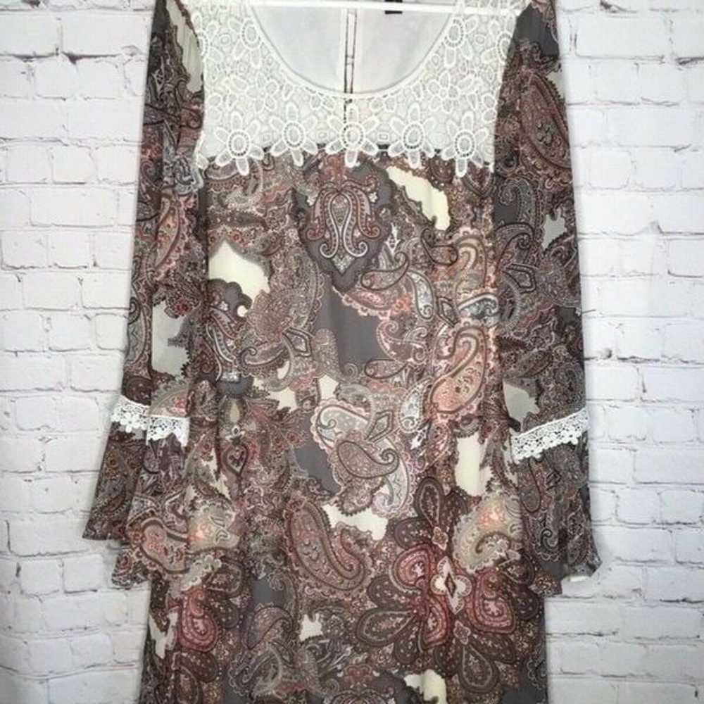 NWOT Slny Fashions Summer Women's Paisley Print L… - image 11