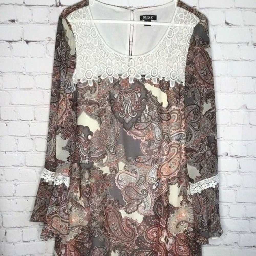 NWOT Slny Fashions Summer Women's Paisley Print L… - image 5