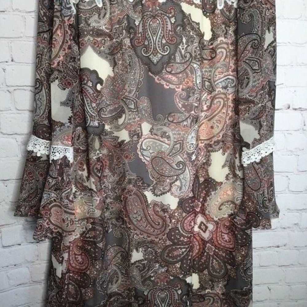 NWOT Slny Fashions Summer Women's Paisley Print L… - image 6