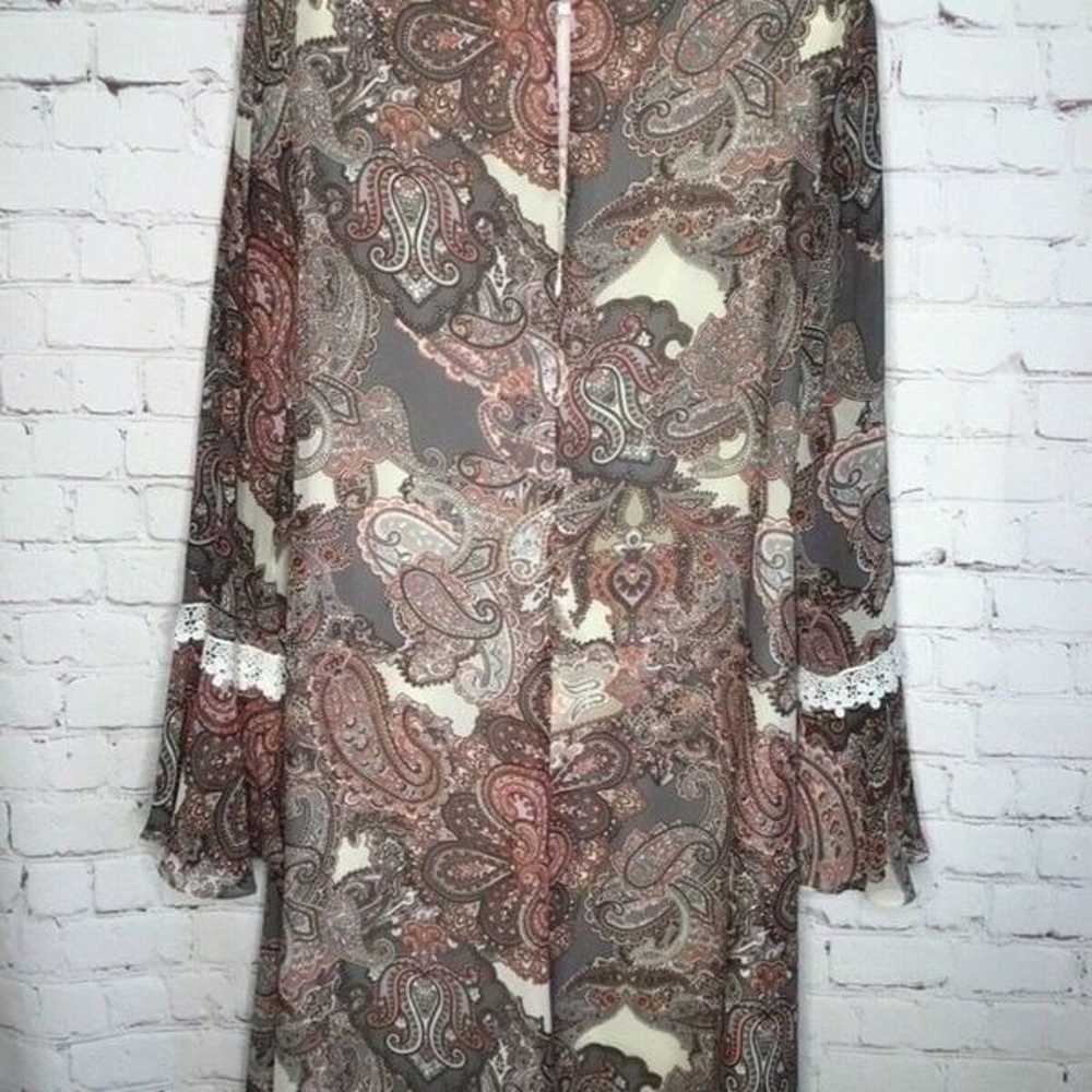 NWOT Slny Fashions Summer Women's Paisley Print L… - image 8