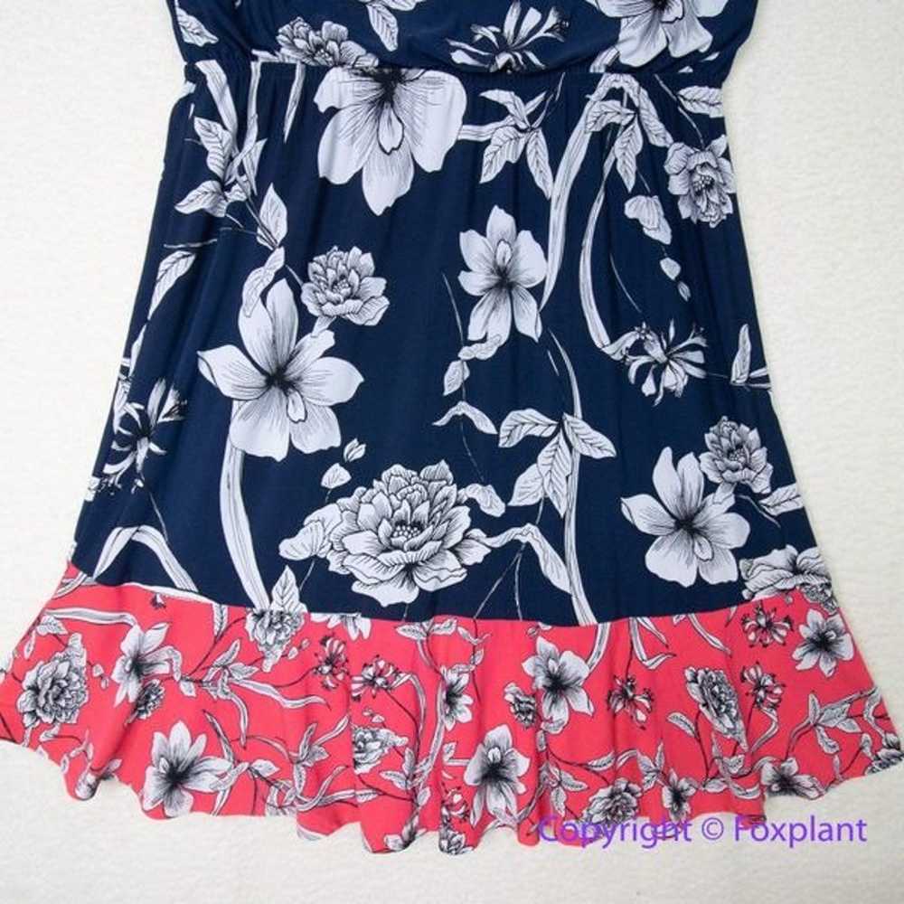 Eliza floral print dress, size 14W - image 10