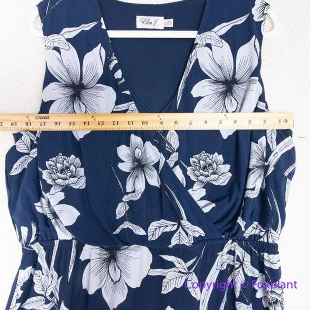 Eliza floral print dress, size 14W - image 5