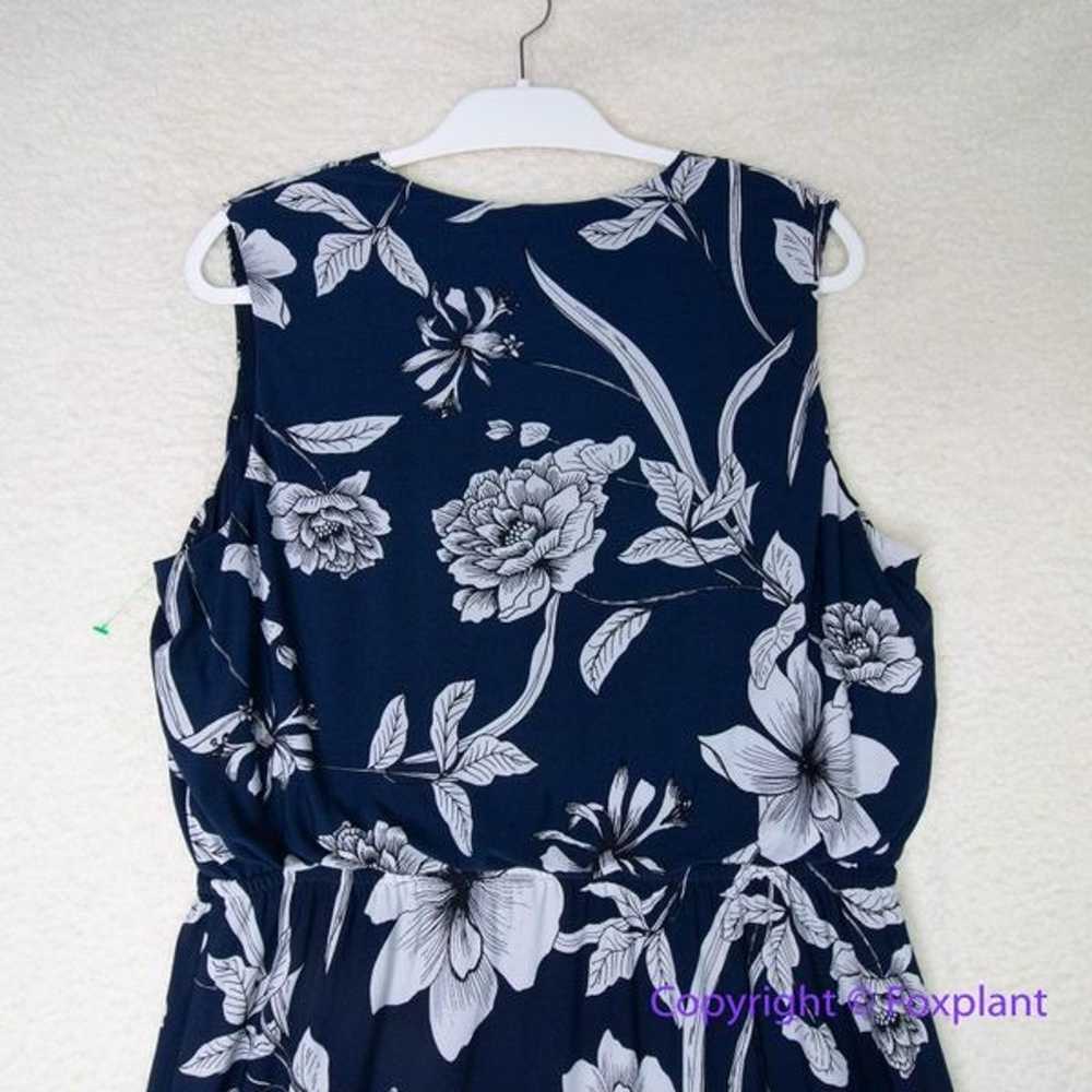 Eliza floral print dress, size 14W - image 9