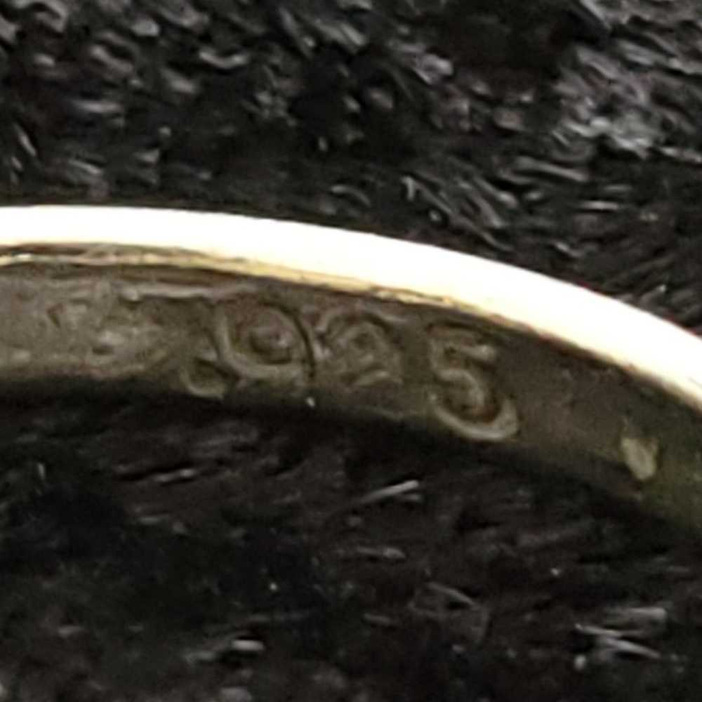 Sterling Silver vintage band ring - image 5