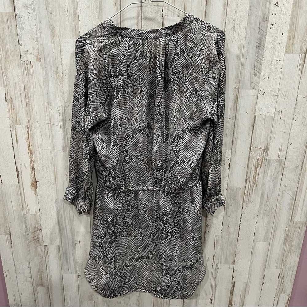 Aritzia Babaton 100% Silk Bennett Snake Skin Shir… - image 5