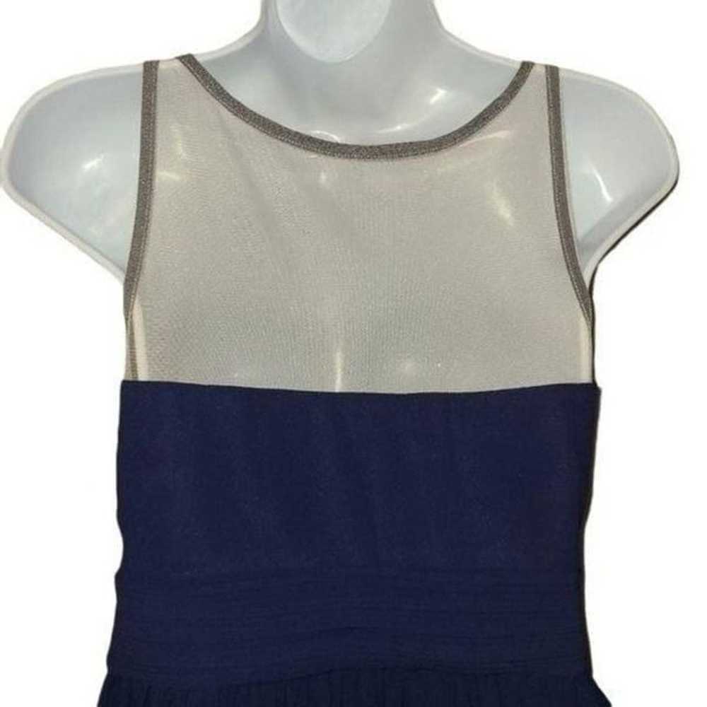 Minuet Petite Women Dresses, Navy Sleeveless Line… - image 7