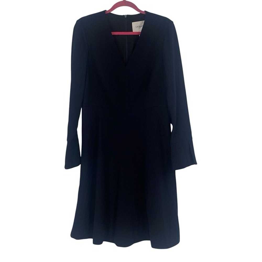 LK Bennett Women's Size 12 Amana Dress Navy Blue … - image 1