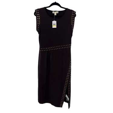 Michael Kors Womens Sleeveless Astor Stud MJ Dress