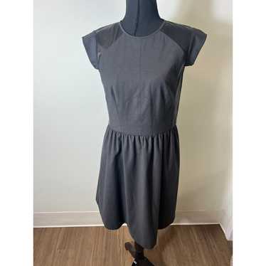 Rebecca Taylor Gray Mini Dress Sz M