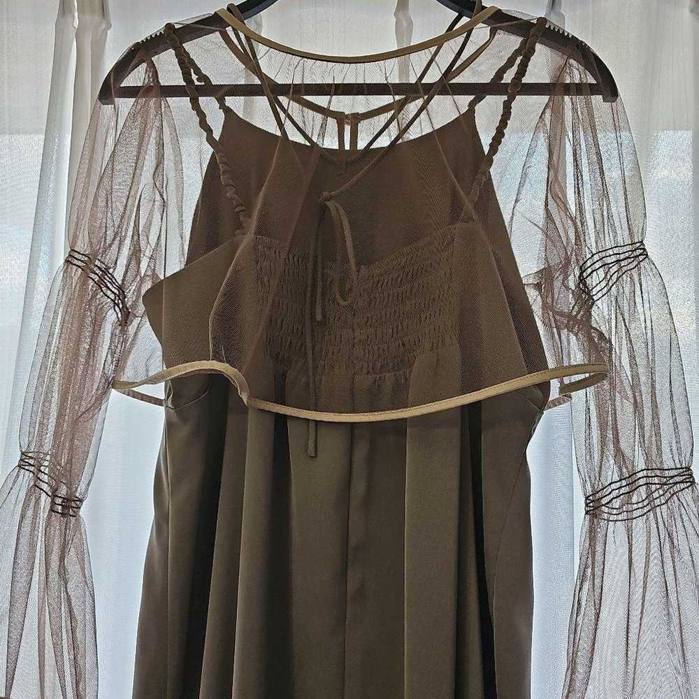 Boujours Tulle Cardigan + Camisole Dress Set - image 8