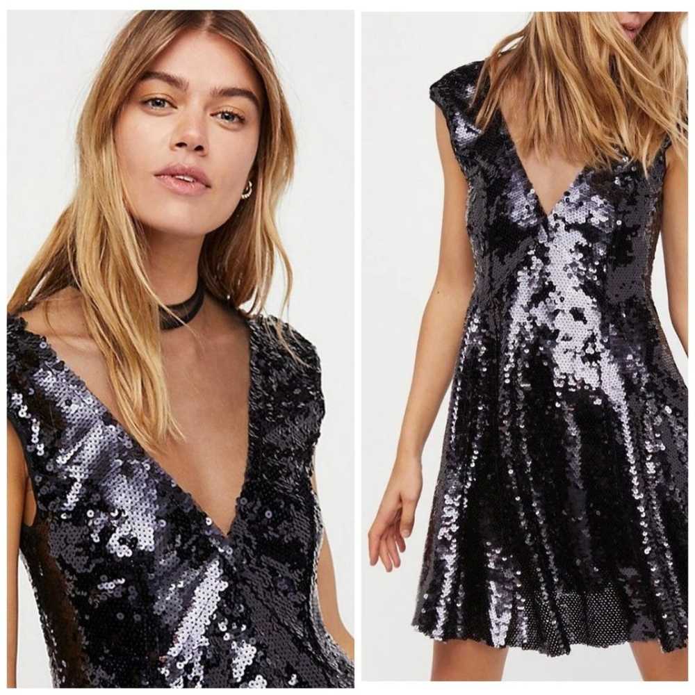 Free People Dance Till Dawn Sequin Dress - image 9