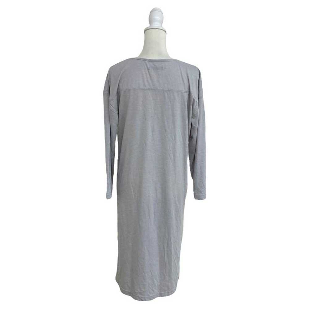 MARBLE WALTZ Gray Knee-Length Dress Casual M - image 7