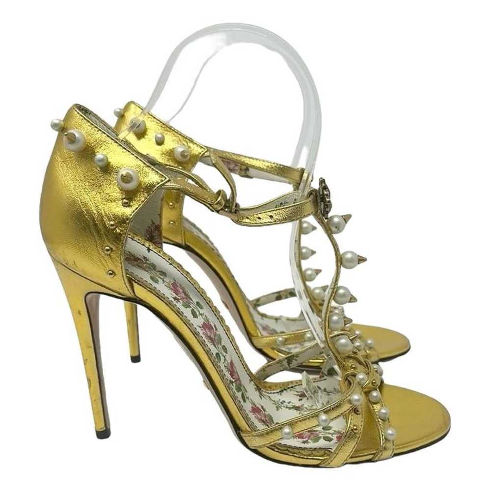 Gucci Leather sandal - image 1