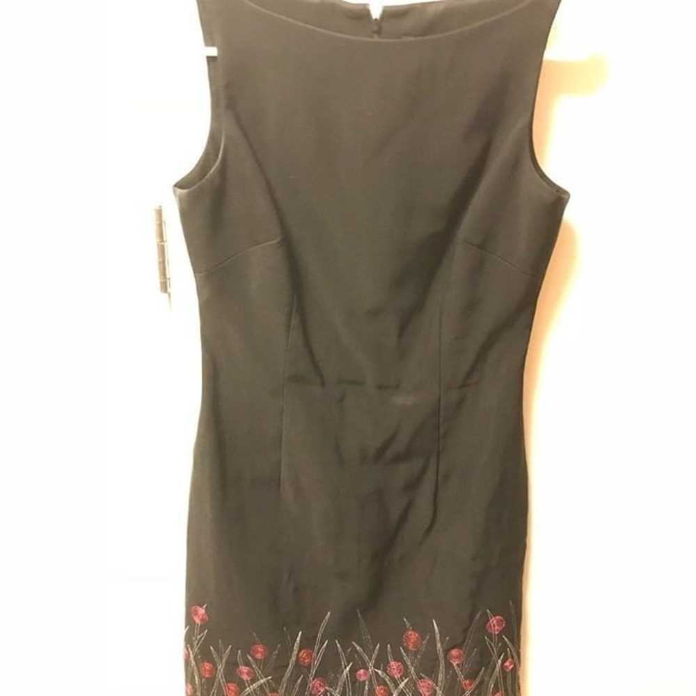 laundry by shelli segal little black Dress Floral - image 2