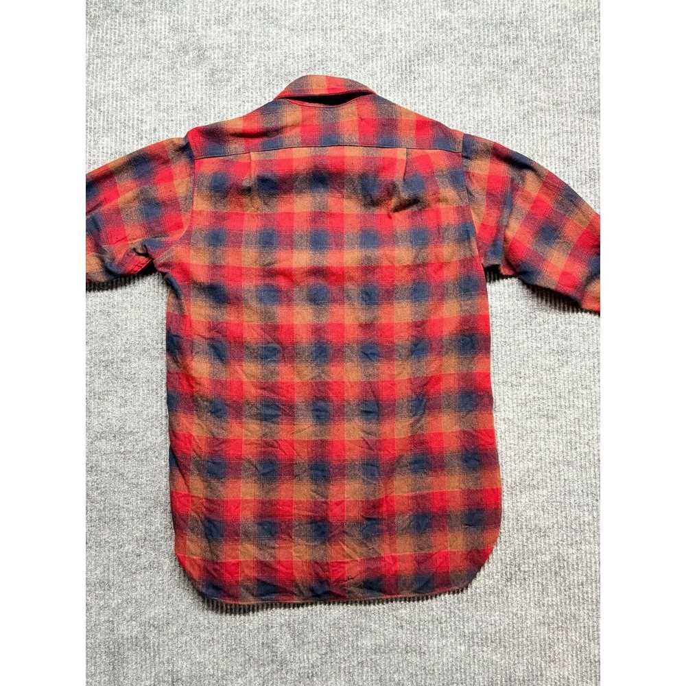 Pendleton Pendleton Flannel Shirt Mens 16 Red Pla… - image 11