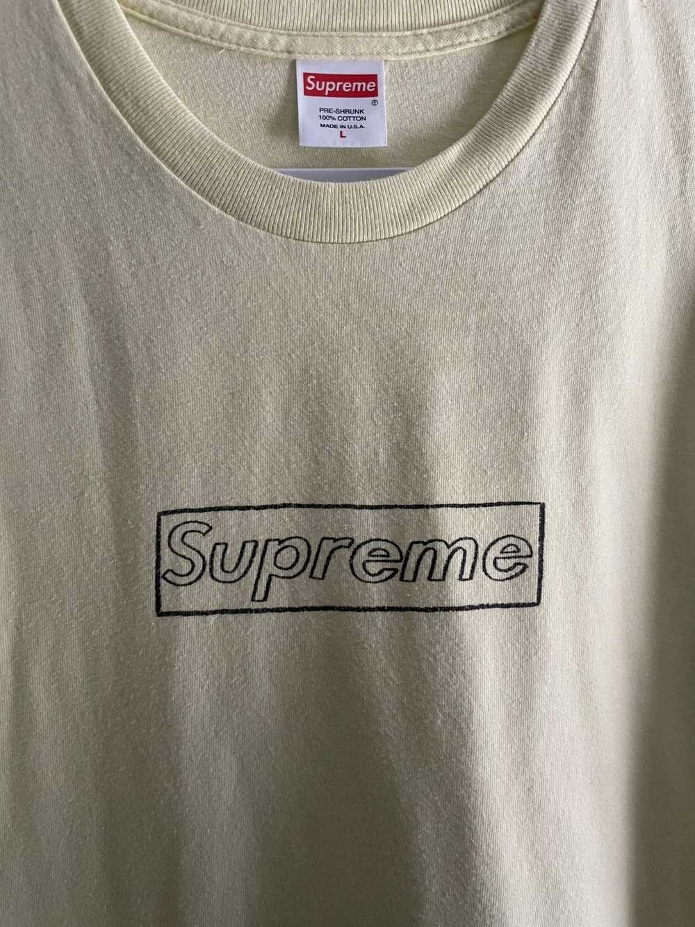 Supreme Supreme Kaws Chalk Box Logo Tee - image 2