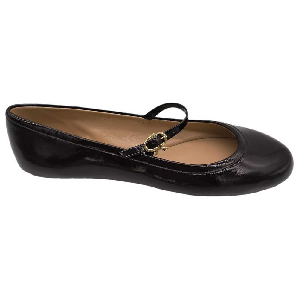 Gianvito Rossi Leather ballet flats - image 1