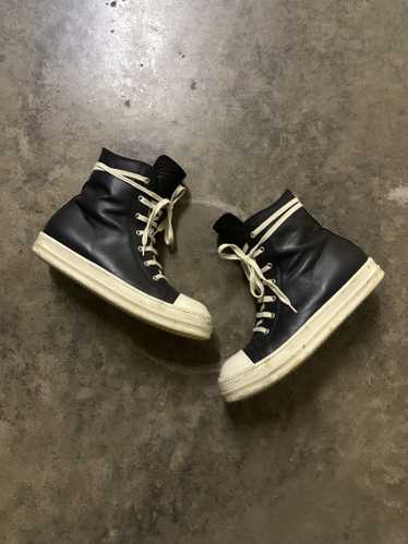 Rick Owens Rick Owens Mainline Black/Milk Leather… - image 1