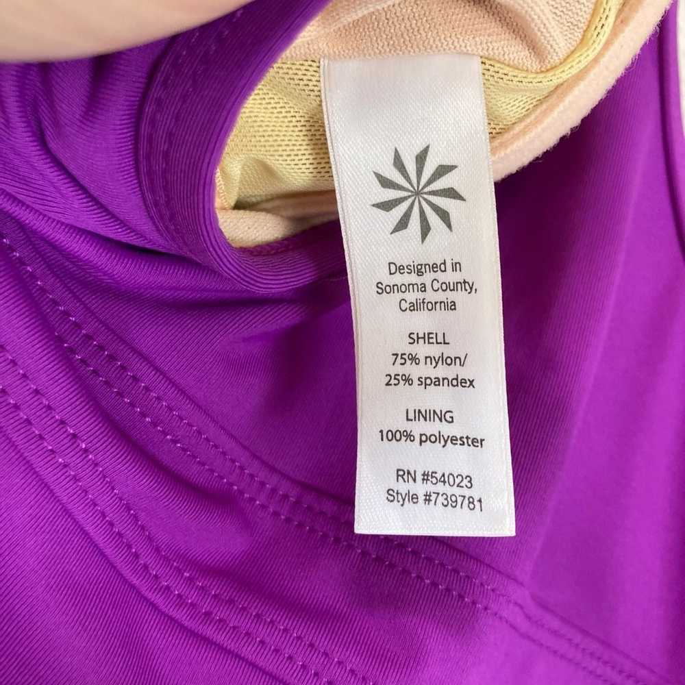 Athleta Shorebreak Swim Dress Jazzy Purple Sundre… - image 4