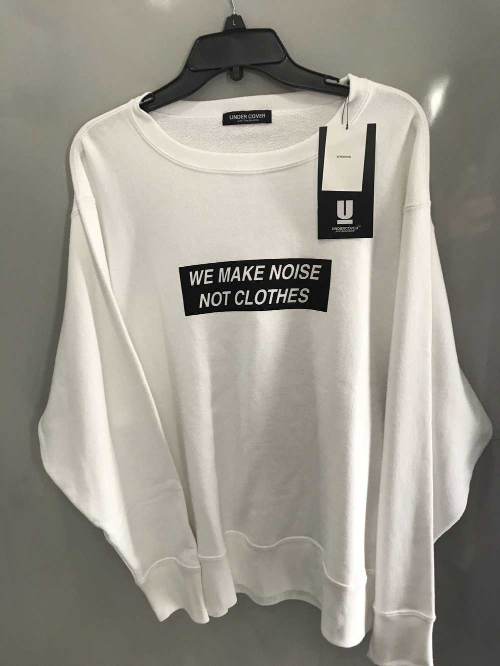 Undercover “We Make Noise Not Clothes” White Terr… - image 2