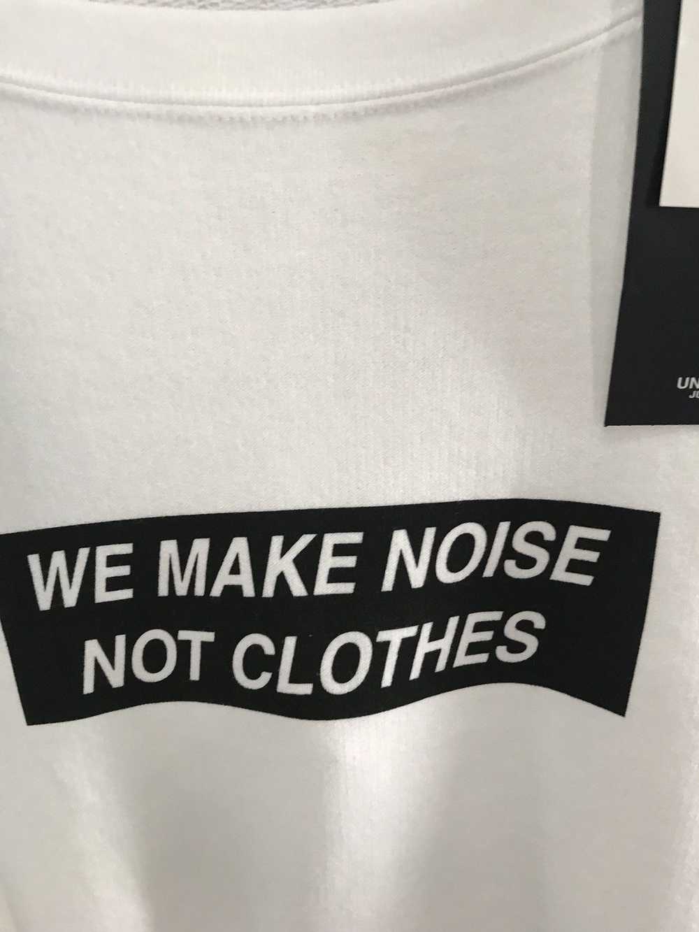 Undercover “We Make Noise Not Clothes” White Terr… - image 5