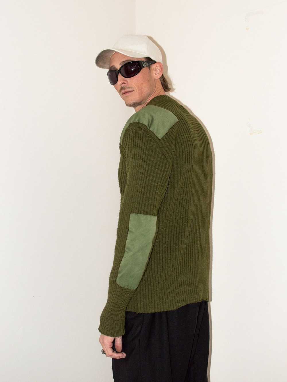 Designer × Streetwear × Vintage Faded Dark Green … - image 2