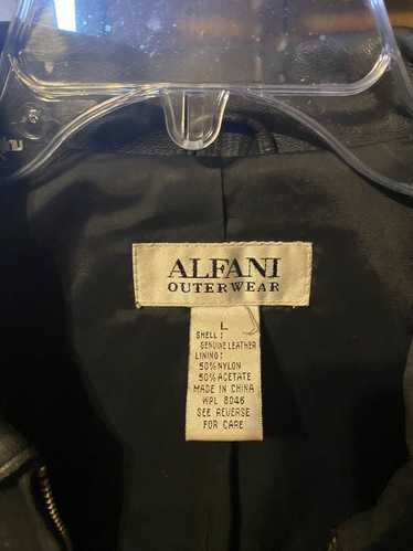 Alfani Alfani Womes Leather Jacket Large