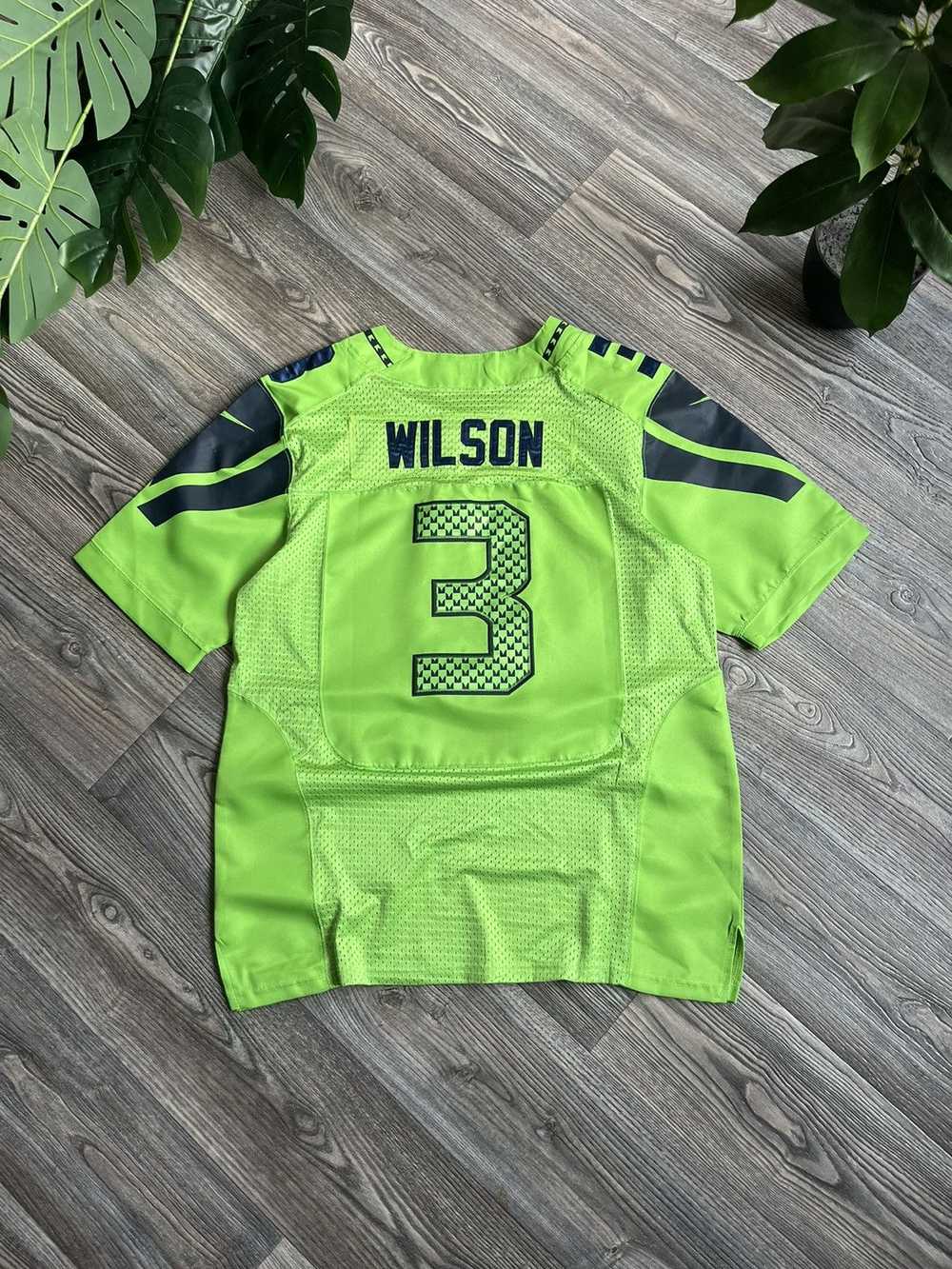 NFL × Nike × Vintage NIKE NFL SEAHAWKS WILSON DOU… - image 2