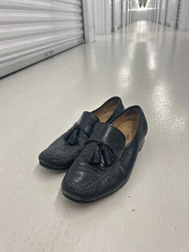 Magnanni Magnanni Designer Black Leather Loafers w