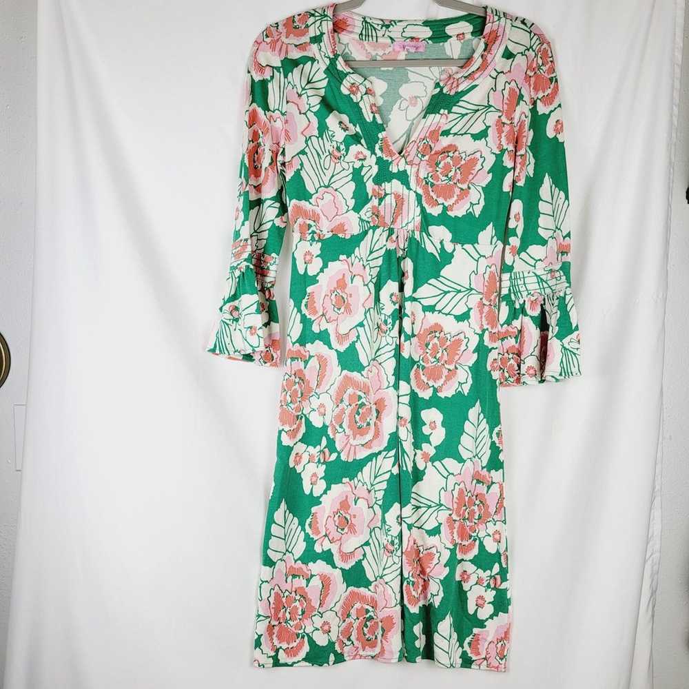 Lilly Pulitzer Twyla Take It Higher Silk Midi Dre… - image 11