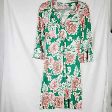 Lilly Pulitzer Twyla Take It Higher Silk Midi Dre… - image 1