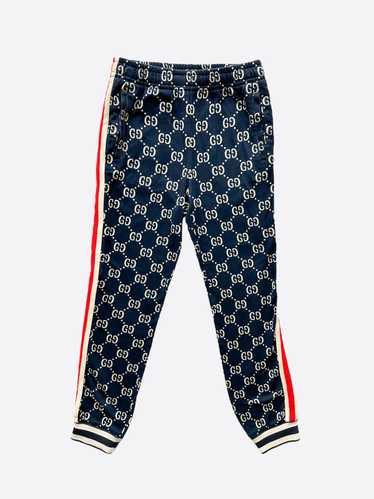 Gucci Gucci Blue & White GG Monogram Trackpants