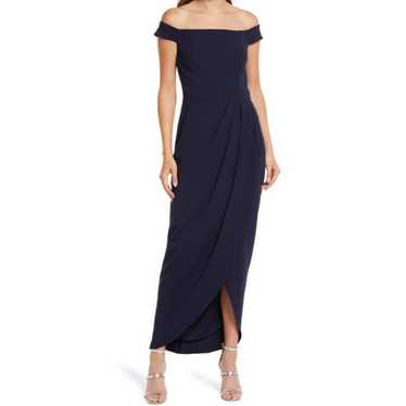 Xscape Scuba Crepe Gown Size 14 Nwot $178