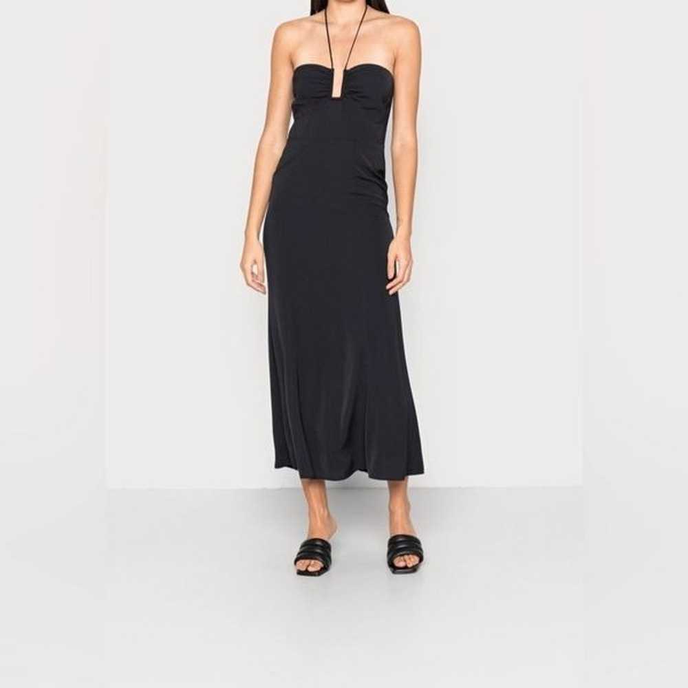 Abercrombie & Fitch Black  Sweetheart Maxi  Dress… - image 2