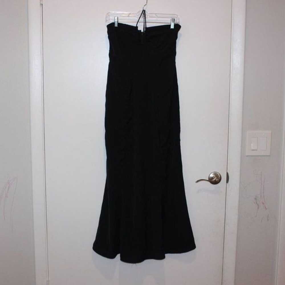 Abercrombie & Fitch Black  Sweetheart Maxi  Dress… - image 4