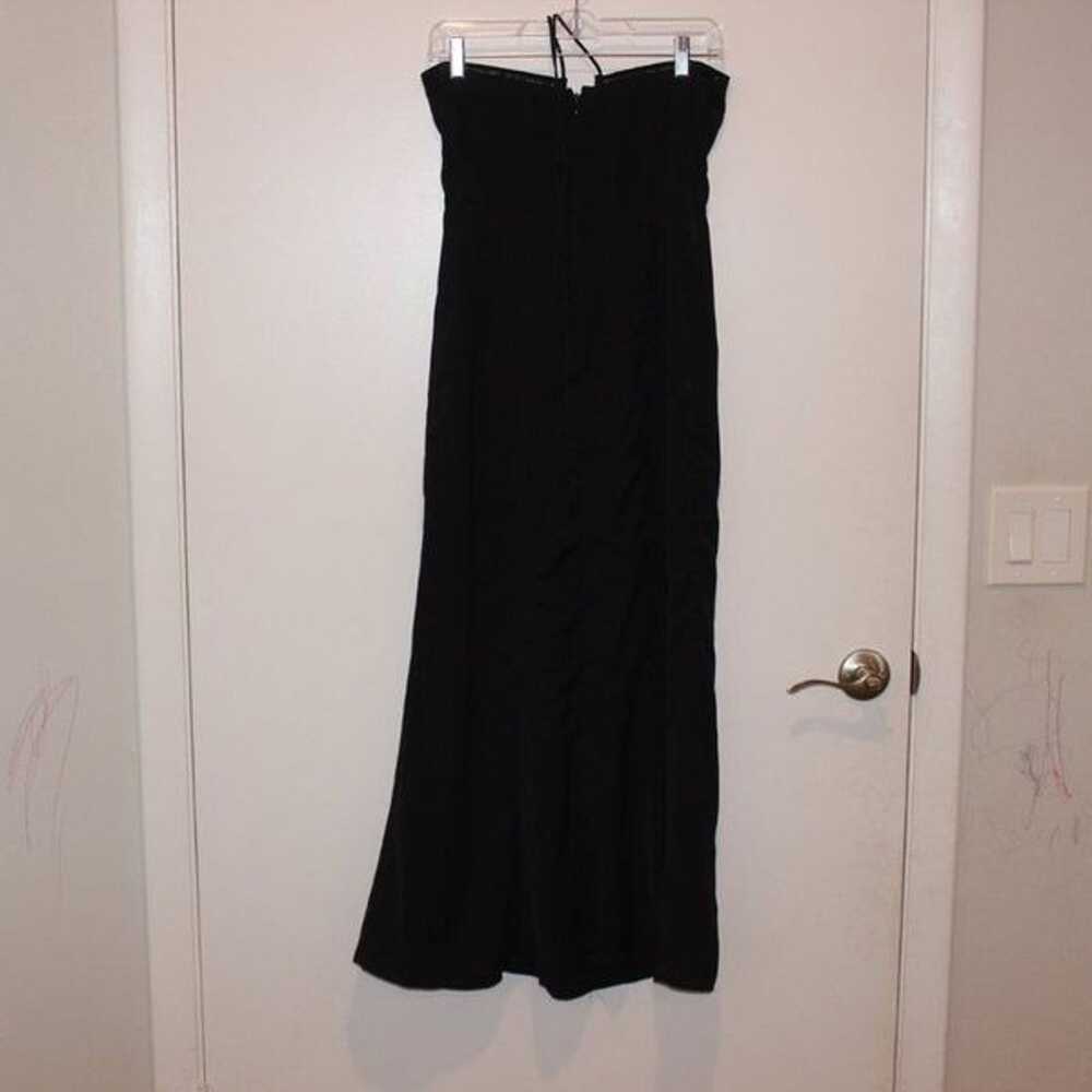 Abercrombie & Fitch Black  Sweetheart Maxi  Dress… - image 7